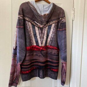 Ubisoft Aguilar men's hoodie Indigenous motif medium-size NEW